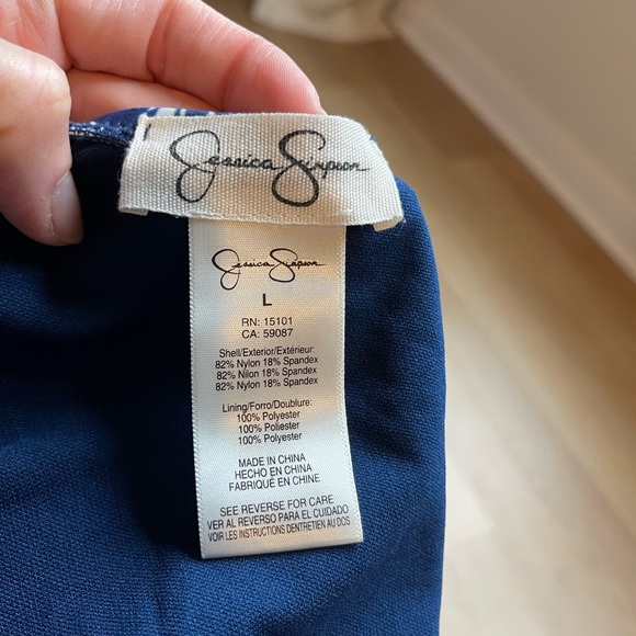 Jessica Simpson Bondi Tie Dye Lace Up Swimsuit EUC sz LARGE - Picture 6 of 7